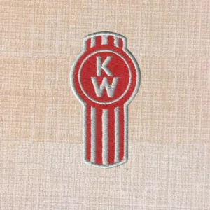Kenworth Truck Logo Embroidered Iron On Patch - Image 2