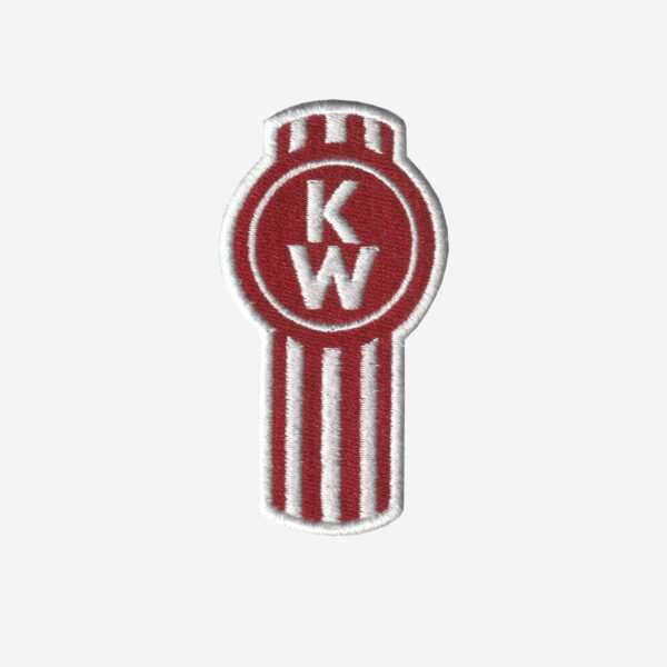Kenworth Truck Logo Embroidered Iron On Patch Kenworth Truck Logo Embroidered Iron On Patch