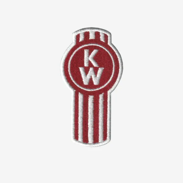 Kenworth Truck Logo Embroidered Iron On Patch Kenworth Truck Logo Embroidered Iron On Patch