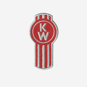 Kenworth Truck Logo Embroidered Iron On Patch - Image 3