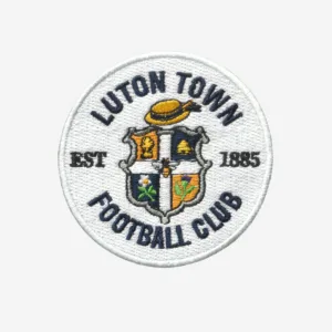Luton Town Football Club Logo Embroidered Iron On Patch