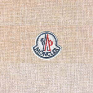 Moncler Logo Embroidered Iron On Patch 1 5inch 2