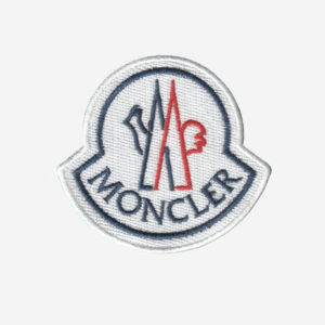 Moncler Logo Embroidered Iron On Patch