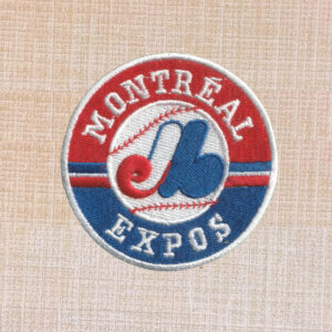 Montreal Expos Logo Embroidered Iron On Patch