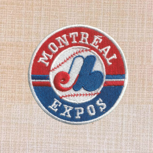Montreal Expos Logo Embroidered Iron On Patch