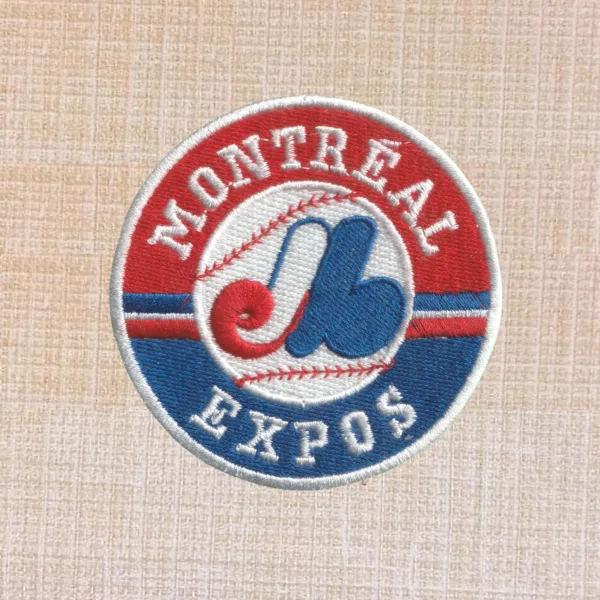 Montreal Expos Logo Embroidered Iron On Patch