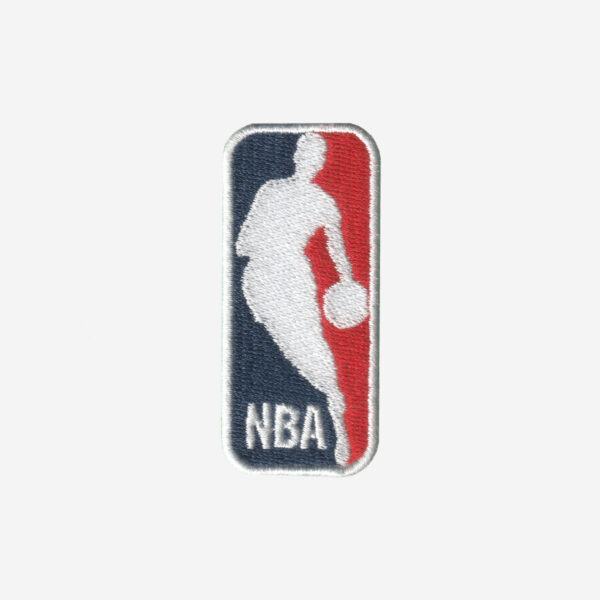 NBA Logo Embroidered Iron On Patch NBA Logo Embroidered Iron On Patch