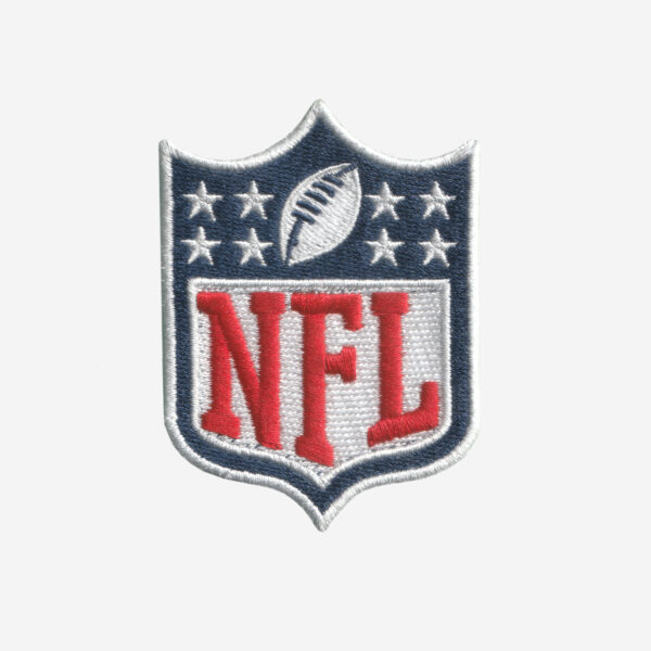 NFL Logo Embroidered Iron On Patch NFL Logo Embroidered Iron On Patch