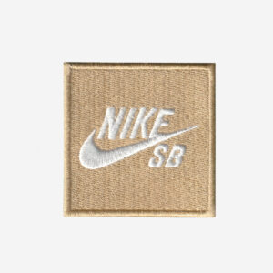 NIKE SB Logo Embroidered Iron On Patch - Image 4