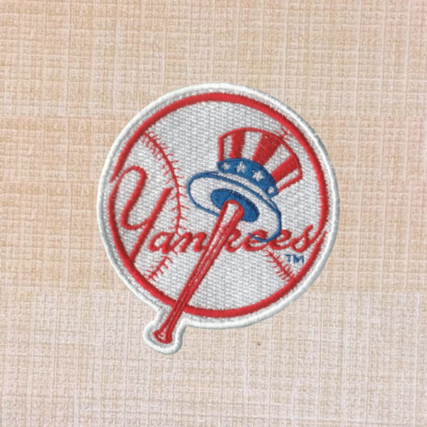 New York Yankees Logo Embroidered Iron On Patch