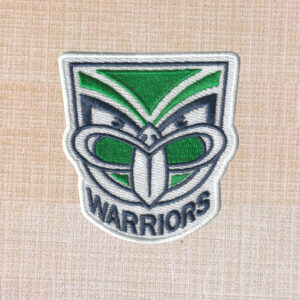 New Zealand Warriors Logo 2023 Embroidered Iron On Patch