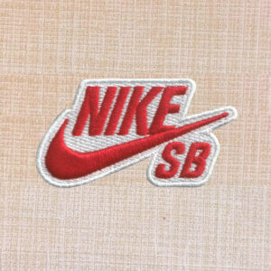 Nike SB Logo Embroidered Iron On Patch