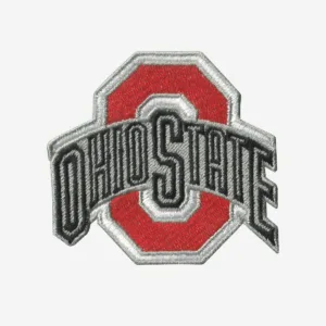 Ohio State Logo Embroidered Iron On Patch