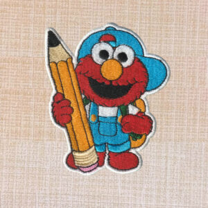 Sesame Street Embroidered Iron On Patch
