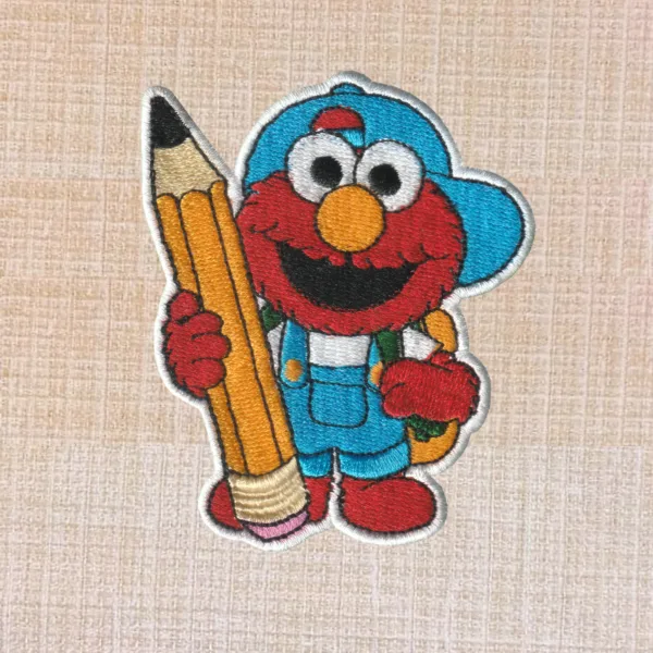 Sesame Street Embroidered Iron On Patch