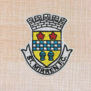 St Mirren Football Club Logo Embroidered Iron On Patch