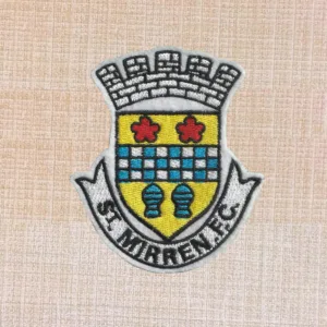 St Mirren Football Club Logo Embroidered Iron On Patch