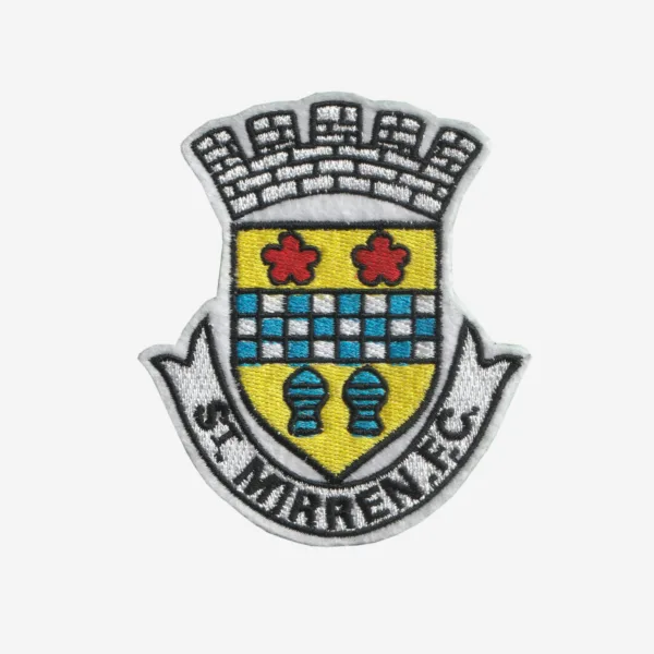 St Mirren Football Club Logo Embroidered Iron On Patch St Mirren Football Club Logo Embroidered Iron On Patch