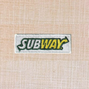 Subway Logo Embroidered Iron On Patch - Image 3