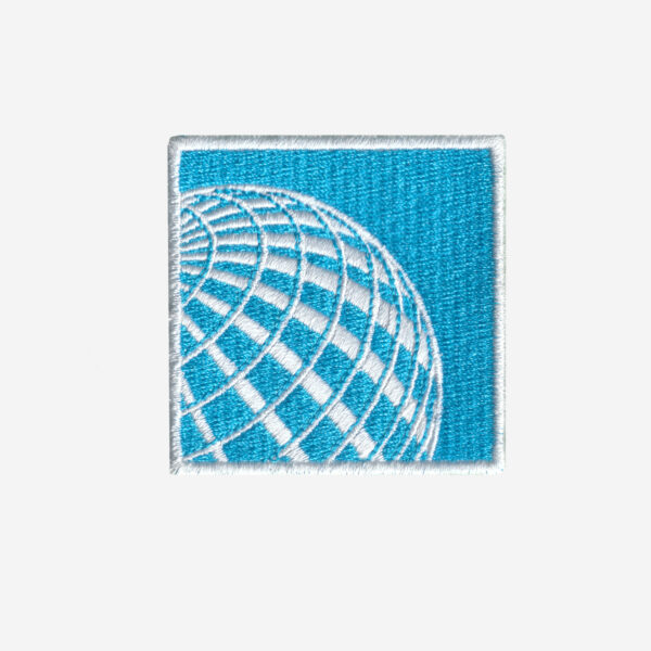 United Airlines Logo Embroidered Iron On Patch United Airlines Logo Embroidered Iron On Patch