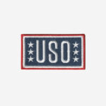 United Service Organizations Logo Embroidered Iron On Patch