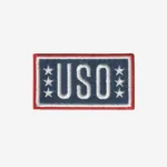 United Service Organizations Logo Embroidered Iron On Patch