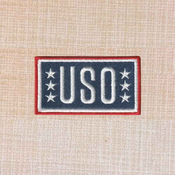 United Service Organizations Logo Embroidered Iron On Patch