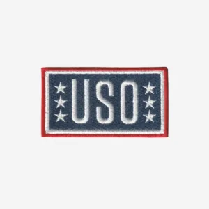 United Service Organizations Logo Embroidered Iron On Patch