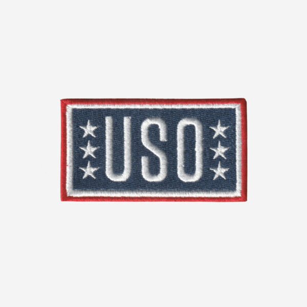 United Service Organizations Logo Embroidered Iron On Patch United Service Organizations Logo Embroidered Iron On Patch