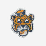 Vintage Auburn Tiger Logo Embroidered Iron On Patch