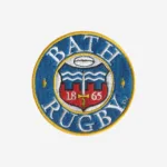 Bath Rugby Club Logo Embroidered Iron On Patch