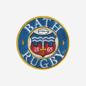 Bath Rugby Club Logo Embroidered Iron On Patch