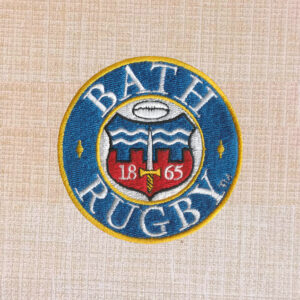 Bath Rugby Club Logo Embroidered Iron On Patch
