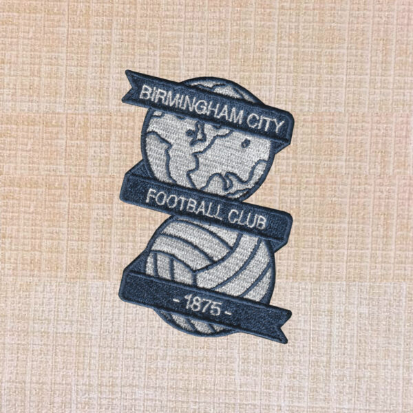 Birmingham City Football Club Logo Embroidered Iron On Patch