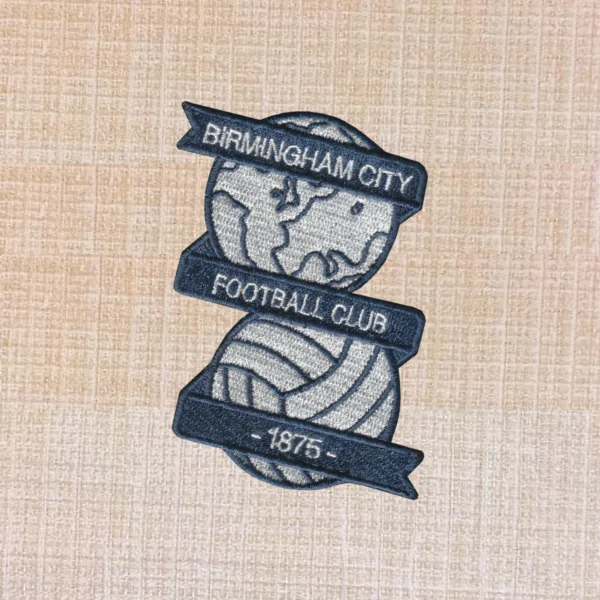 Birmingham City Football Club Logo Embroidered Iron On Patch