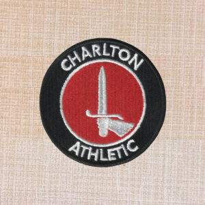 Charlton Athletic Football Club Logo Embroidered Iron On Patch - Image 2