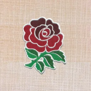 England National Rugby Union Team Logo Embroidered Iron On Patch - Image 2