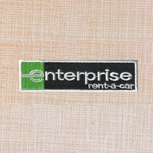 Enterprise Rent a Car Logo Embroidered Iron On Patch