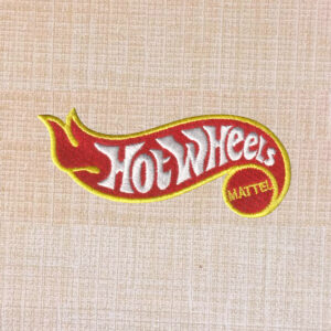 Hot Wheels Logo Embroidered Iron On Patch - Image 2