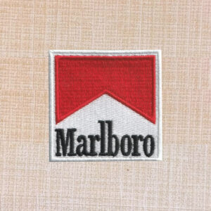 Marlboro Logo Embroidered Iron On Patch - Image 3