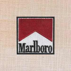 Marlboro Logo Embroidered Iron On Patch - Image 2