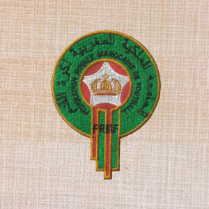 Morocco National Football Team Logo Embroidered Iron On Patch