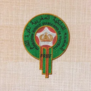 Morocco National Football Team Logo Embroidered Iron On Patch