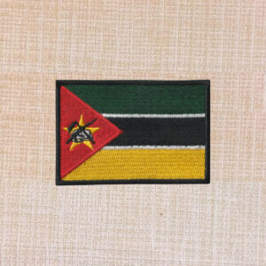 Mozambique Flag Iron On Patch