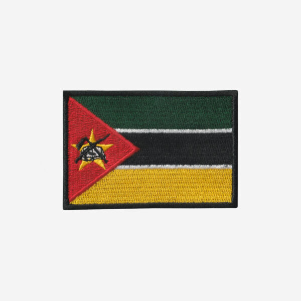 Mozambique Flag Iron On Patch
