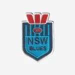 New South Wales Blues Rugby League Team Logo Embroidered Iron On Patch