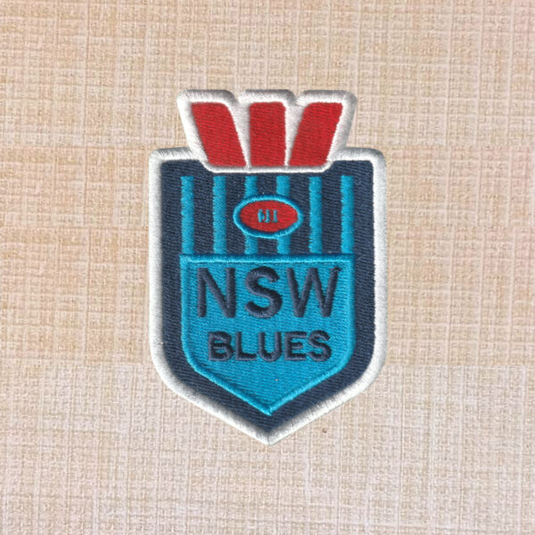 New South Wales Blues Rugby League Team Logo Embroidered Iron On Patch