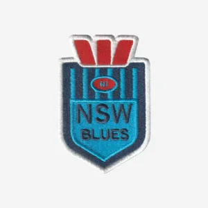 New South Wales Blues Rugby League Team Logo Embroidered Iron On Patch