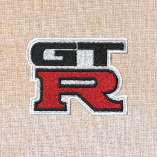 Nissan GT-R Logo Embroidered Iron On Patch
