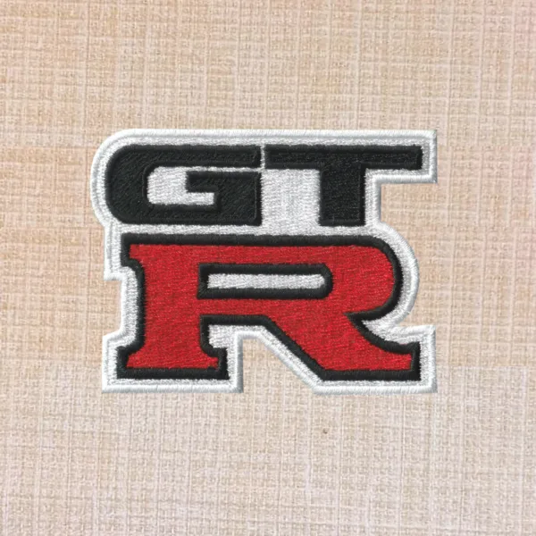 Nissan GT-R Logo Embroidered Iron On Patch